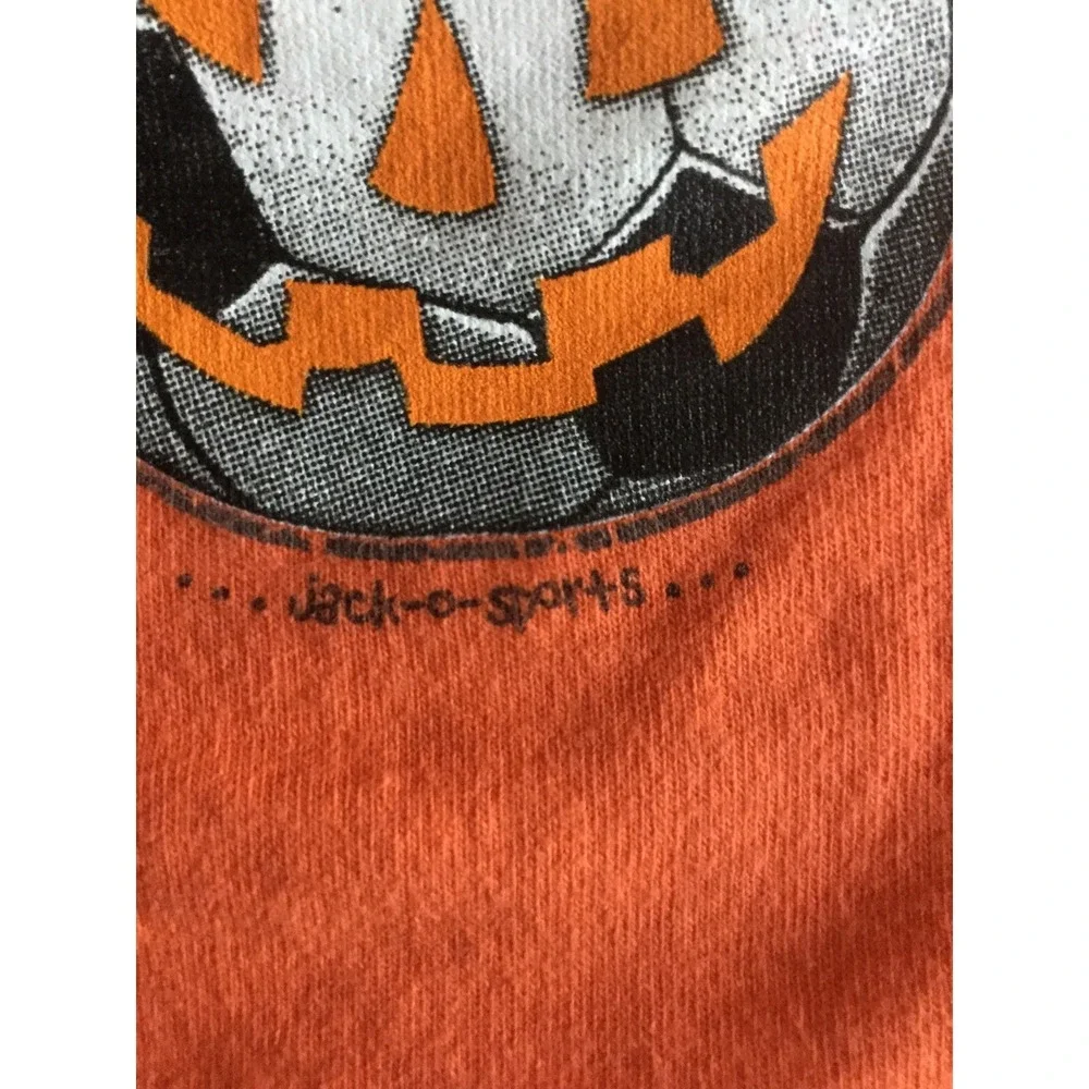 Mis Tee V-Us Halloween Sports Boys Size 5/6 LS Shirt (B8) 0030 - Picture 5 of 5